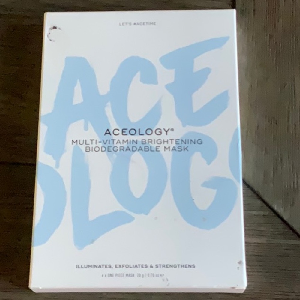 Aceology Multi Vitamin Brightening Biodegradable Masks
